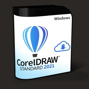 CorelDRAW Standard 2021 Lifetime License for Windows ( Commercial Use )